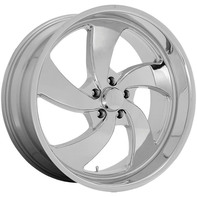 US Mags U132 Desperado 5 24x9 5x4.75" +1mm Chrome Wheel Rim 24" Inch