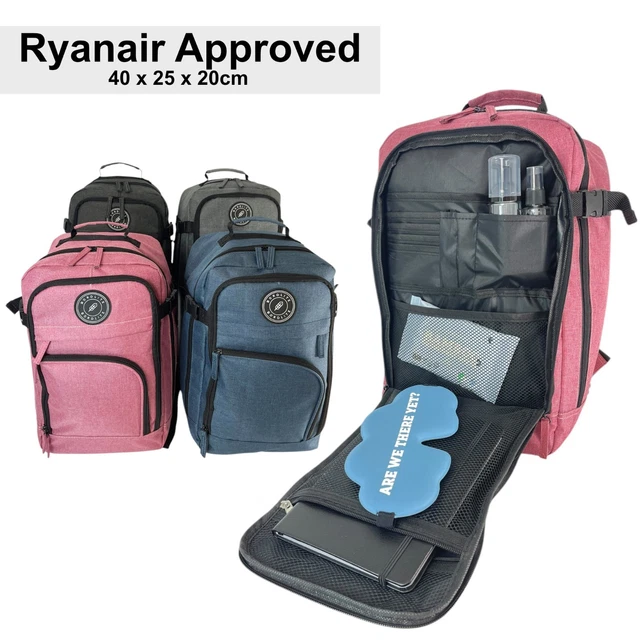 WANDF Borsa Cabina 40x20x25 Per Le Copagnie Aeree Ryanair, Zaino - Foto 8