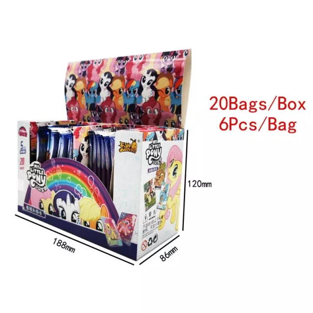 Display MY LITTLE PONY ! 20 Boosters KAYOU Collection 120 Cartes à collectionner 3