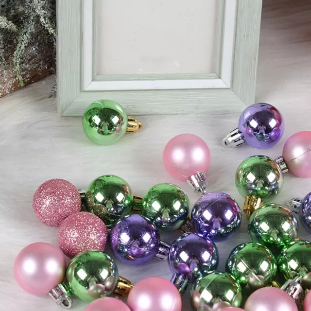 36PCS Christmas Tree Baubles Balls Xmas Bubbles Home Party Wedding Decor HOT NEW