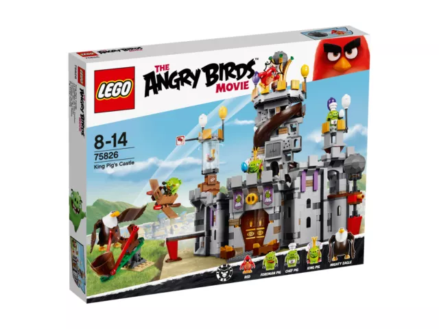LEGO Angry Birds 75826 King Pigs Castle  NEU OVP