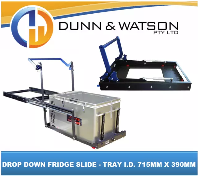 Ds40 Drop Down Fridge Slide (Tray Id 715Mml X 390Mmw) Waeco, Engel, Evakool, Arb