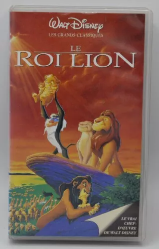 VHS - Le Roi Lion - Walt Disney - 1997 - K7 - Video cassette