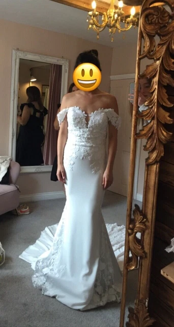 BNWT PRONOVIAS EPICO Wedding Dress Size 8 800.00 PicClick UK