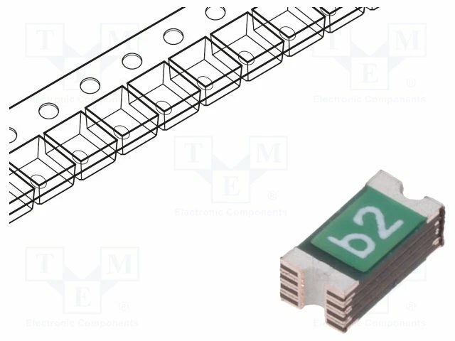 Sécurité: Ptc Polymère 2A Imax: 100A Geh : 1206 0ZCJ 0ZCJ0200FF2C Smd-Polymersi