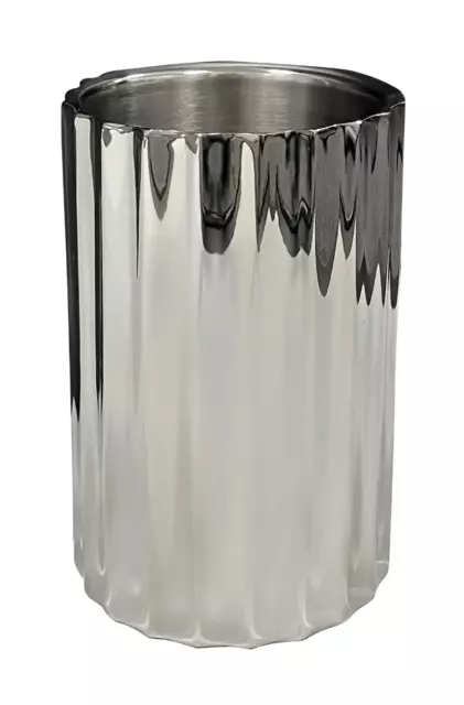 Beaumont Art Deco Wine Cooler | Stainless Steel Bottle Cooler (3530)