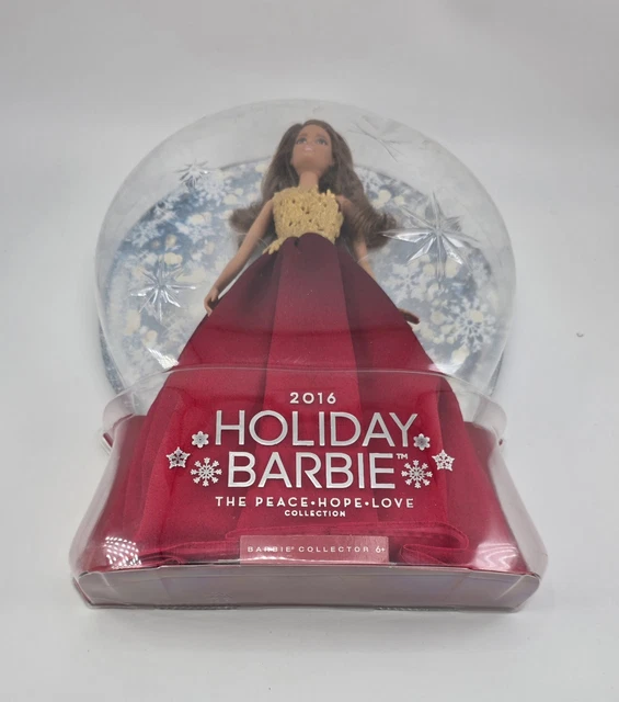 HOLIDAY BARBIE DOLL (2016)The Peace Hope Love Collection (Red Dress) $89.99 