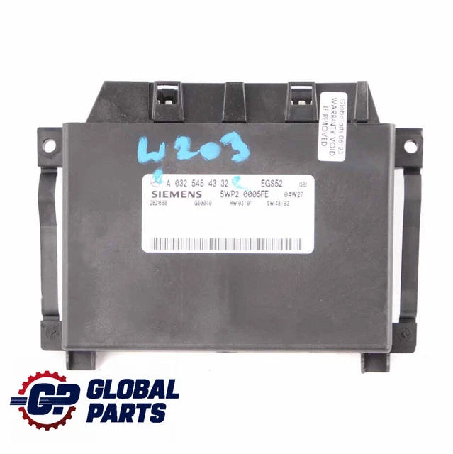 MERCEDES W203 AUTOMATIC Gearbox EGS Control Unit Transmission Module