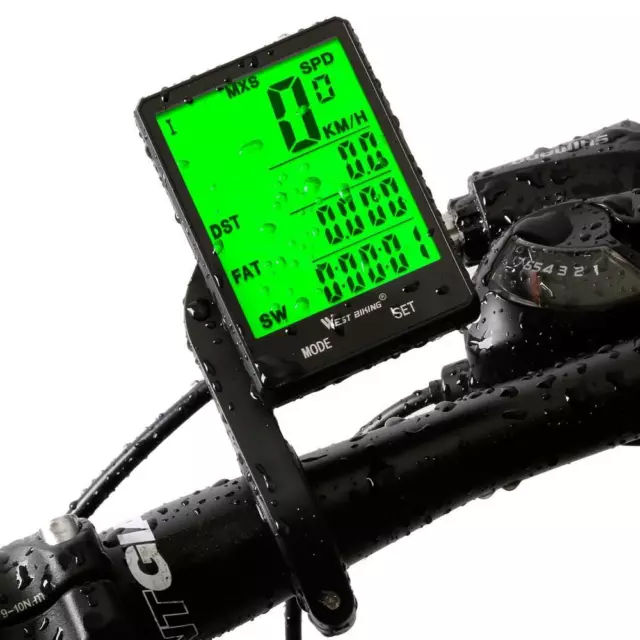 sans fil Cyclisme Odomètre Ordinateur de vélo Compteur de vitesse vélo