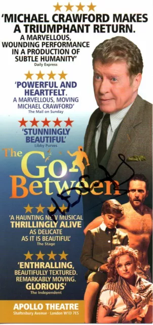 Michael Crawford Signed The Go Between Theatre Booklet In Person