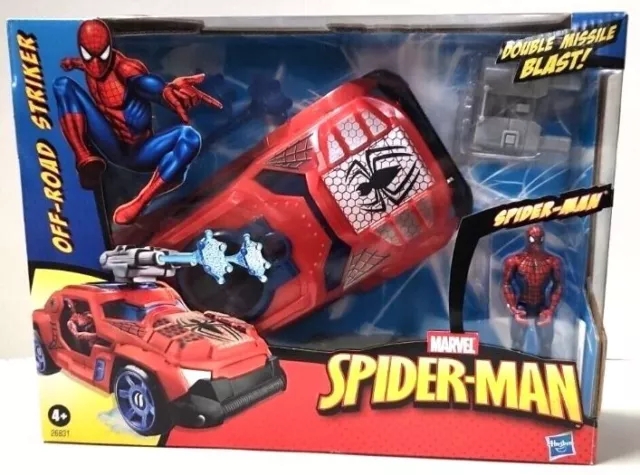 Hasbro Spider-Man Battle Fahrzeug mit Figur / Spider-Man Off-Road Striker