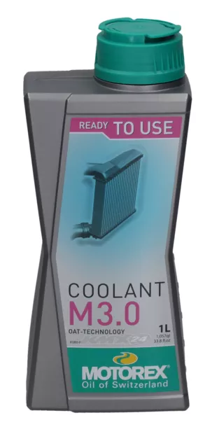 MOTOREX Coolant M3.0 Kühlflüssigkeit Kühlmittel Kühlerfrostschutz 1Liter