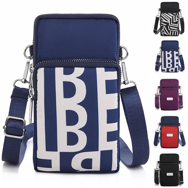 Womens Crossbody Mobile Phone Shoulder Bags Handbag Case Belt Pouch Purse Wallet
