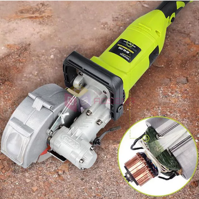 220V Electric Wall Chaser Wall Groove Cutting Grooving Slotting Machine