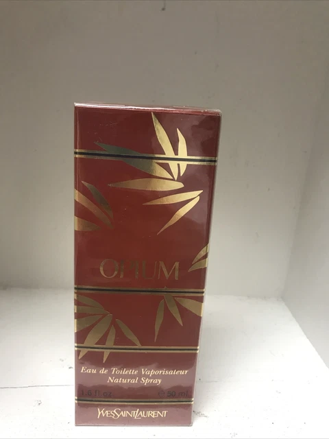 Vintage OPIUM Perfume EDT By Yves Saint Laurent 1.6 oz. Eau De Toilette SPRAY