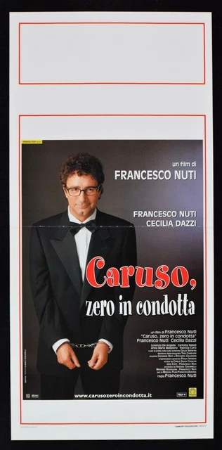 L86 LOCANDINA Caruso Zero In Condotta Francesco Nuti Dazzi EUR 10,99