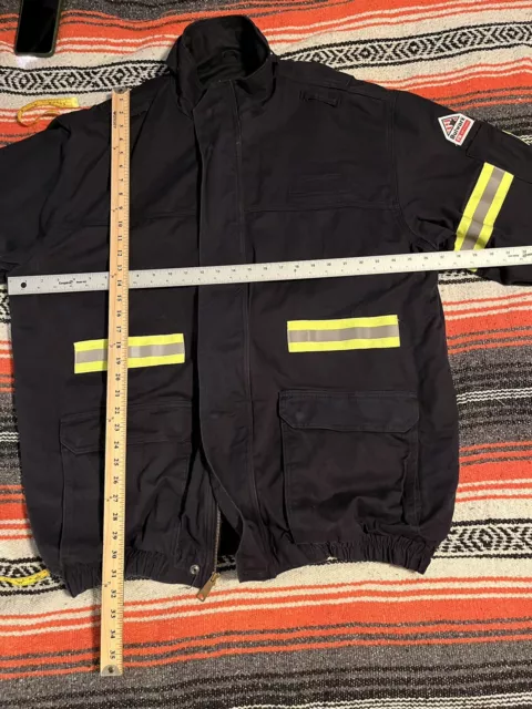 Men's Bulwark FR Fire Flame Resistant 2xl -LN Ultra Soft Reflective Work Jacket