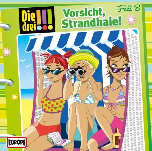 Cd * Die Drei !!! (Ausrufezeichen) - 8 - Vorsicht Strandhaie # Neu Ovp =