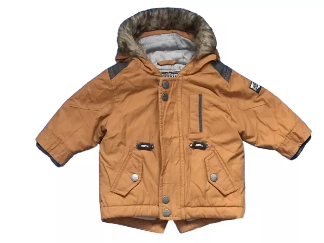 Giacca con cappuccio calda Next Bambine Bambini Marrone Marrone Marrone Marrone Cappotto Inverno 3-6 Mesi