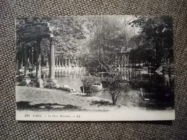 Cpa Paris Le Parc Monceau