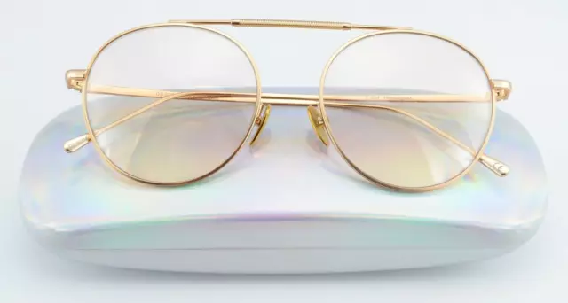 DÜSSELDORF EYEWEAR Brille D´Dorf Himmelgeist C2 52-18 140 Gold Satin Panto M