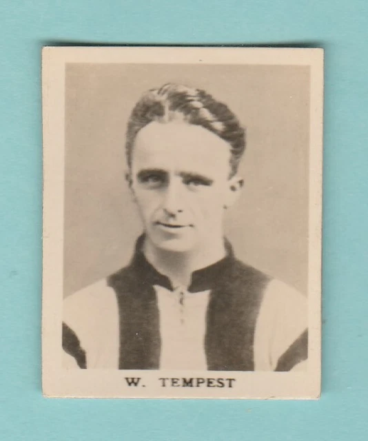 Stoke  F.c.  -  Footballer -  William Tempest (B) -  D. C. Thomson  -  C 1930