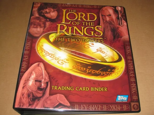 Lord of the Rings Two Towers Binder Topps