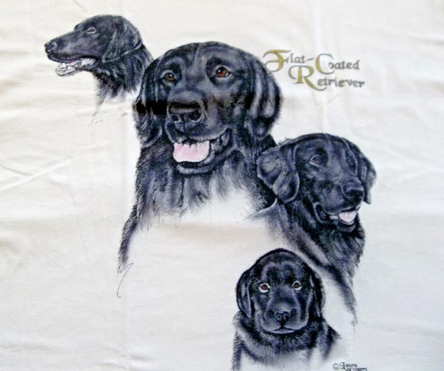 Flat-Coated Retriever T-shirt XL 46/48 Natural