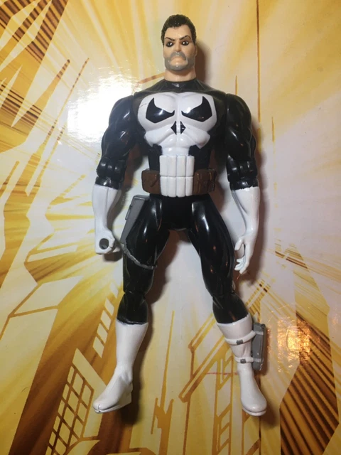 MARVEL SPIDER-MAN SERIES THE PUNISHER IMMOBILIZING ARSENAL TOYBIZ 1995 FIGURE
