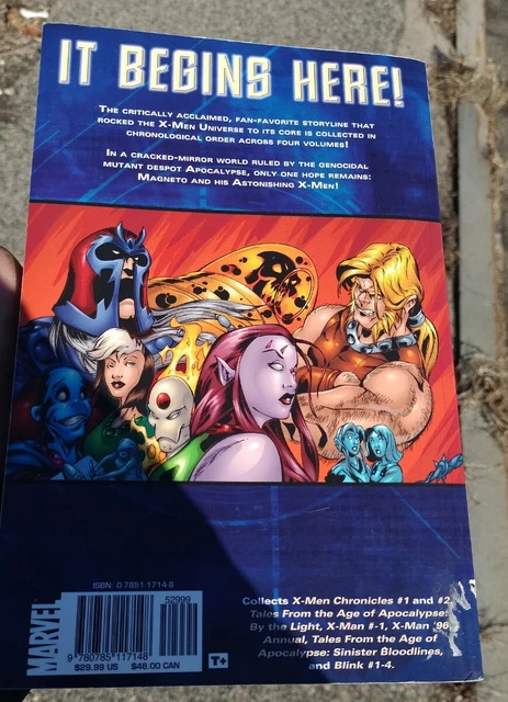 Marvel X-Men Age Of Apocalypse The Complete Epic Vol. 1 2