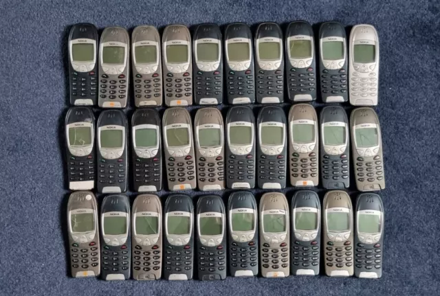 Joblot Of 30x Nokia 6210 MOBILE PHONES UNTESTED