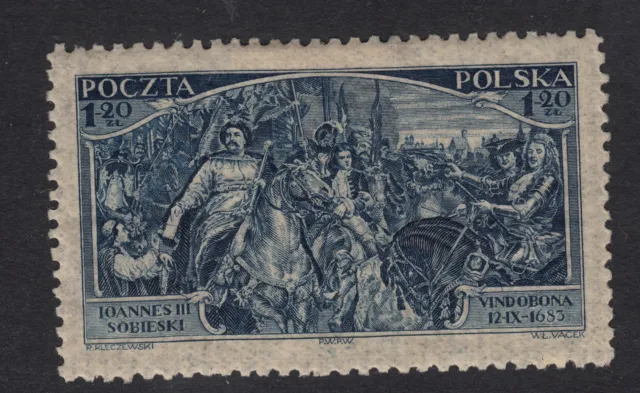 POLAND :1933 1Z20 Relief of Vienna    SG 295  mint