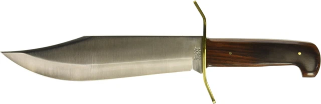 14 3/4" Fixed Blade Gold Rush Bowie Knife, Sandvik 12C27M Stainless Steel, Cocob