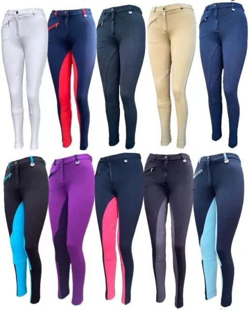 Horse Riding Jodhpurs Jodphurs Trousers Jods Girls Ladies Womens Equestrian