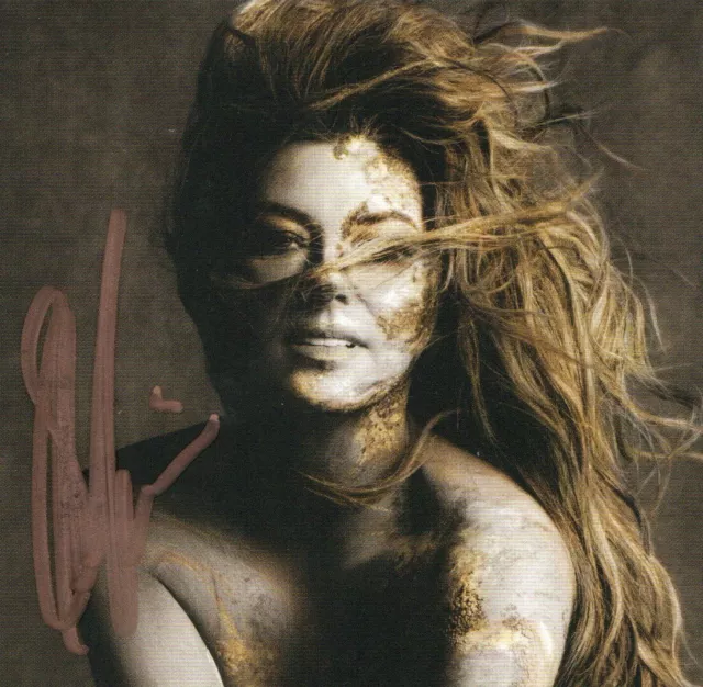 Shania Twain signierte Artcard  / Autogramm / Signiert