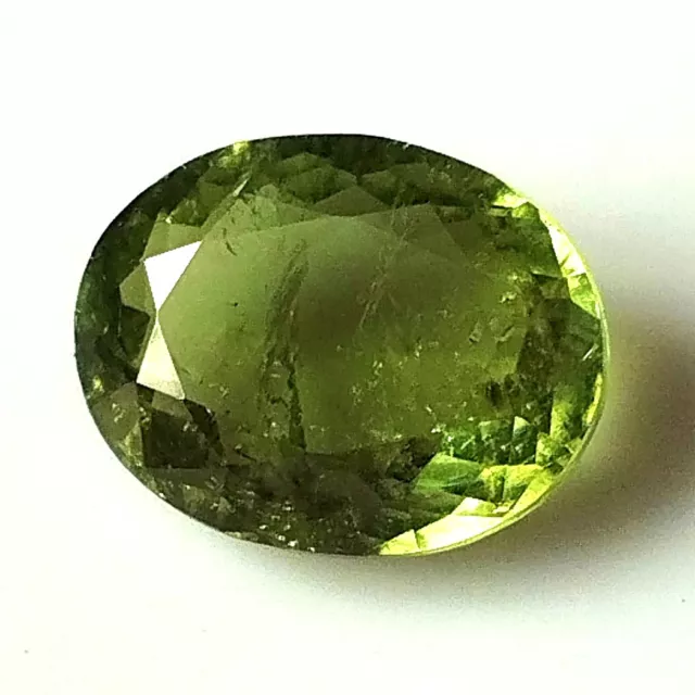 Calibrated Green Tourmaline 10X8 mm Oval Natural Faceted 2.70 CRT Loose Gemstone