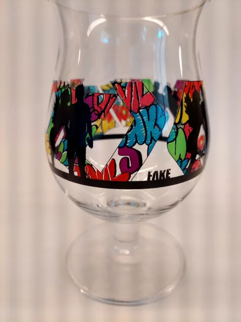 Duvel Beer Glass 2022 Chalice x Artist FAKE Limited Edition