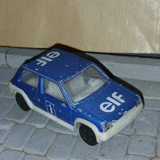 MAJORETTE - RENAULT 5 -R5 Majorette Motor A Friction Fonctionne-Made In France EUR 2,00