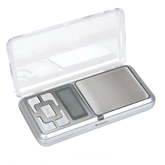 500g x 0.1g Digital Scale Jewelry Gold Herb Balance Weight Gram LCD