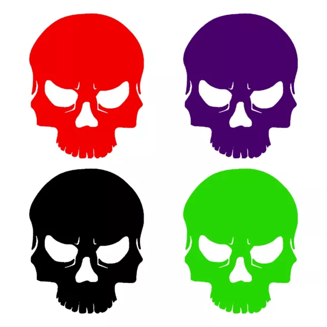 Skull Decal - Buy 1 Get 1 Free - Molon Skull Sticker - BOGO