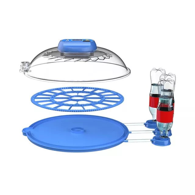 8 Eggs  Incubator Transparent Hatching Machine Automatic Intelligent household