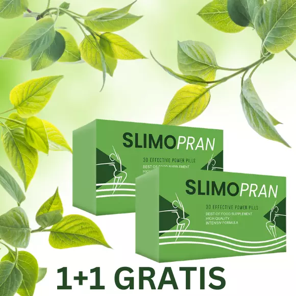 1+1 GRATIS SLIMOPRAN Schlank & Fit Wunschgewicht natürlich hochdosiert 60 Kapsel