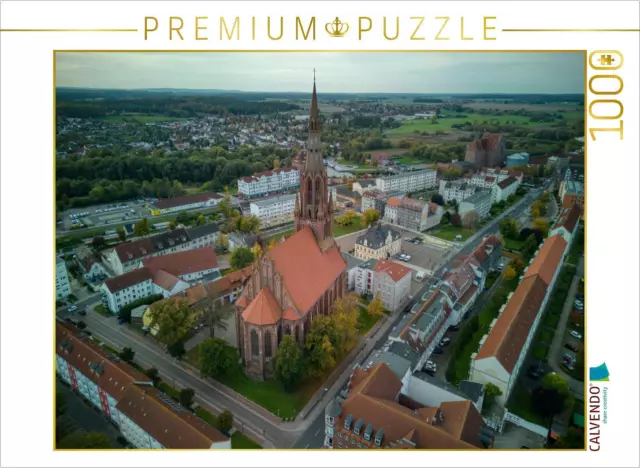 CALVENDO Puzzle Demmin | 1000 Teile Lege-Größe 64x48cm Foto-Puzzle für glücklich