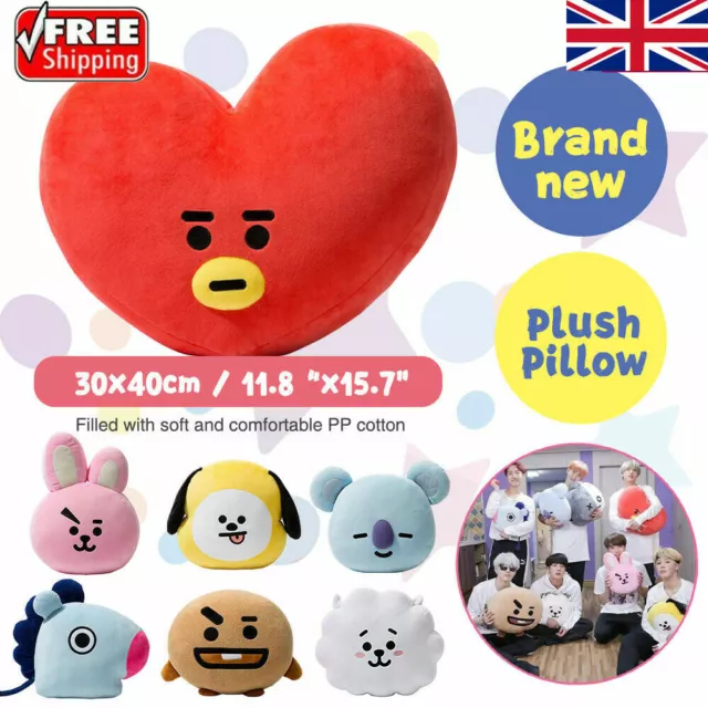 KPOP BTS BT21 Stuffed Plush Toy Pillow Doll Cushion TATA SHOOKY RJ KOYA CHIMMY 2