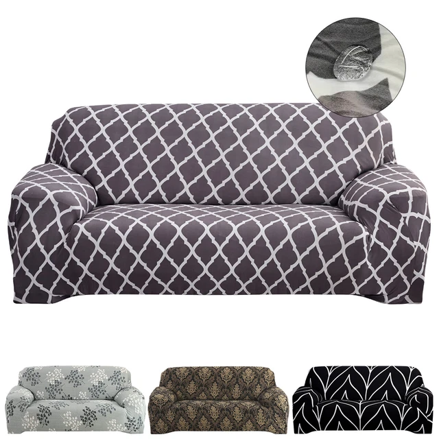 1/2/3 Seater Sofa Covers Slipcover Elastic Stretch Settee Protector Couch Floral