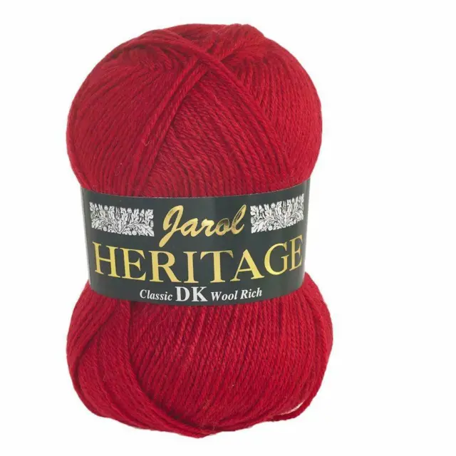 Jarol HERITAGE DK Knitting Wool Yarn 100g - 102 Wine