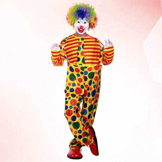 Divertenti Costumi Clown Natale Adulti Donna/Uomo Costume Cosplay Party Dr