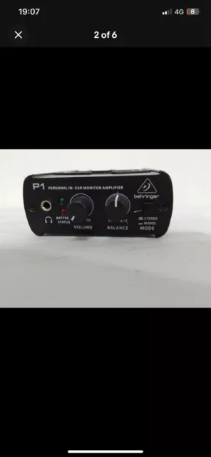 Powerplay P1 Amplifier For In Ear Monitoring