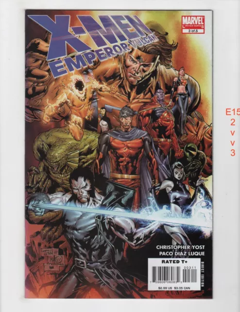 X-Men Emperor Vulcan #3 VF/NM 2007 Marvel e1523