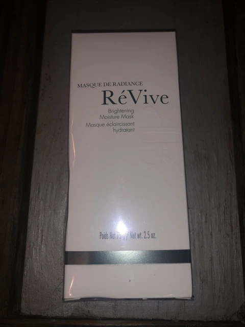 Revive Masque de Radiance Brightening Moisture Mask 2.5 oz/ 75g NEW & SEALED